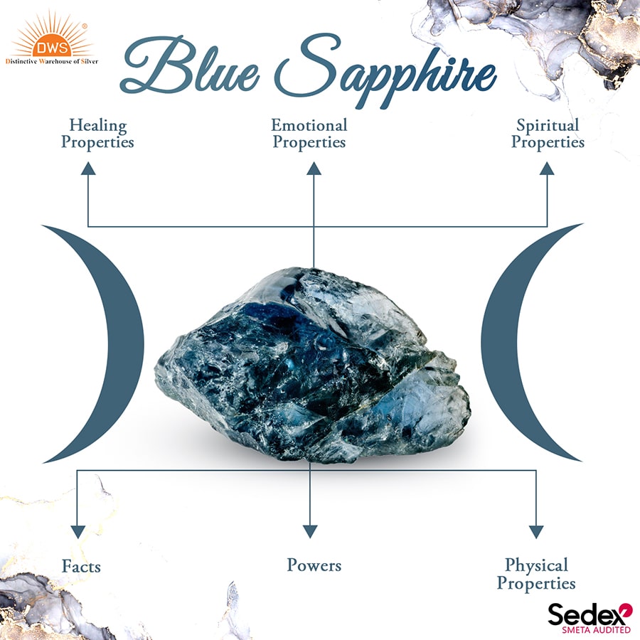 Blue Sapphire: Meaning, Healing Properties, Power, Facts, Uses